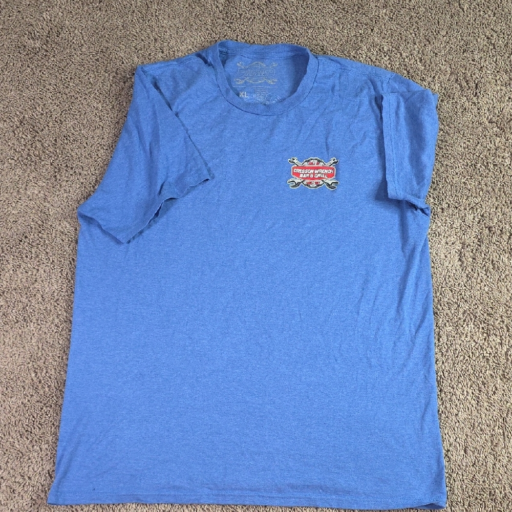 Blue Graphic Men's T-Shirt